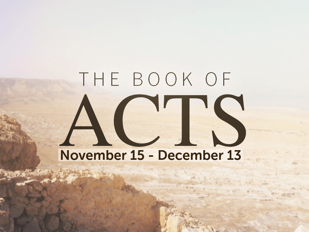Daily Reading – Acts