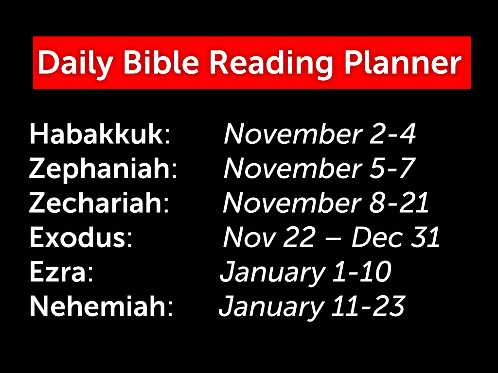 Daily Bible Reading