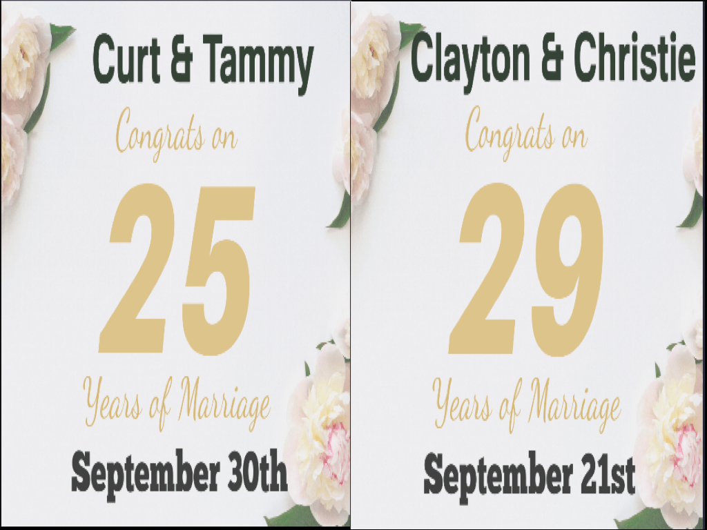 Happy Anniversary