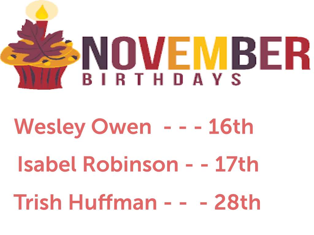 November Birthdays 2025