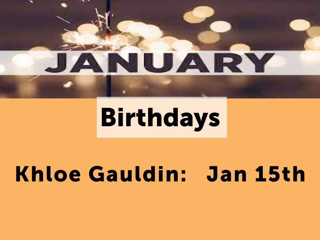 SLBC January Birthdays – 2026