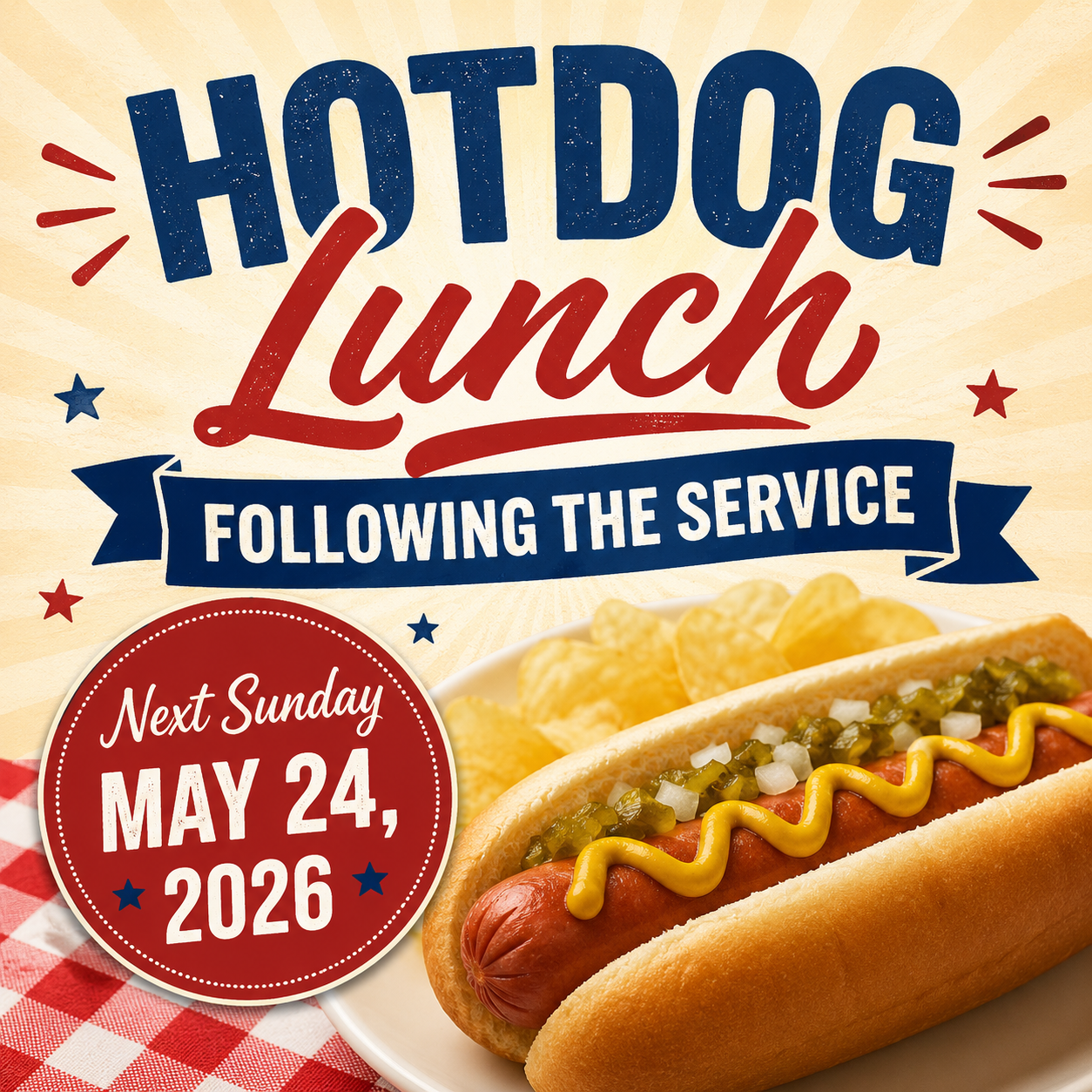 Hotdog Lunch