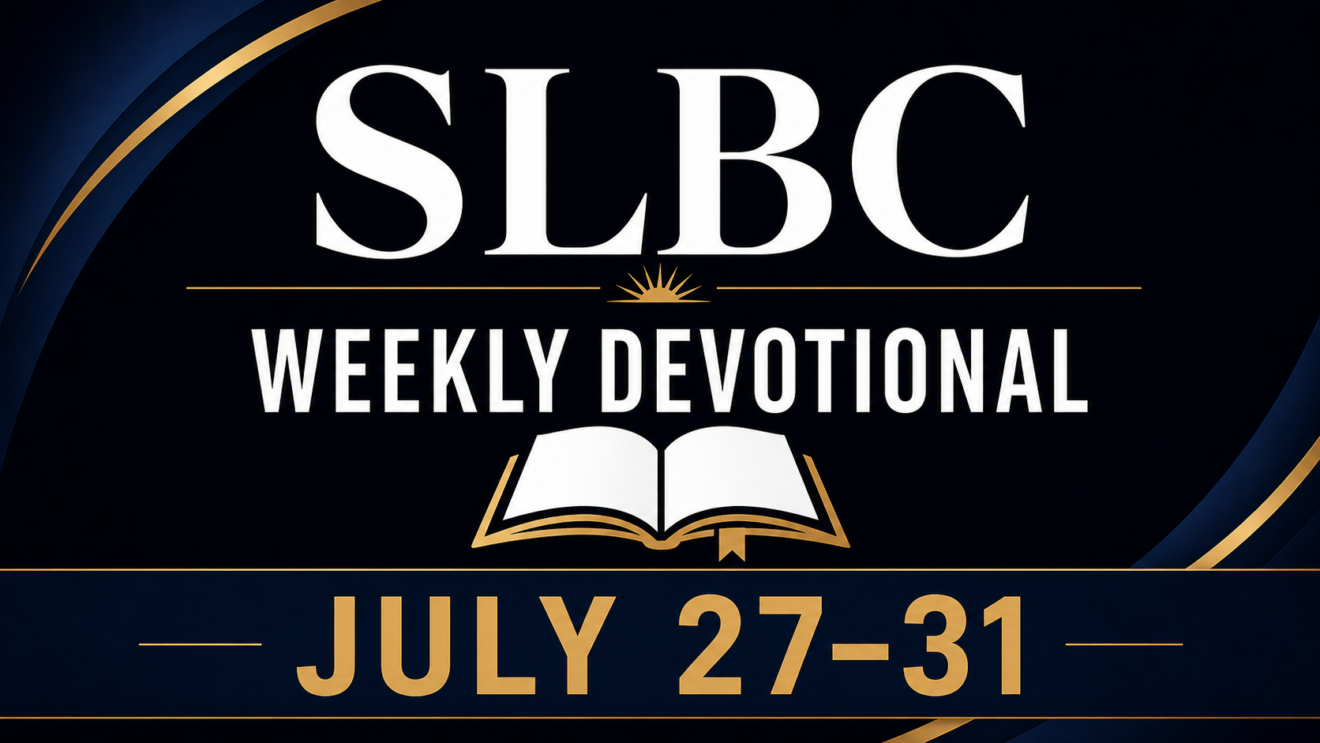 Weekly Devotionals - July 27-31