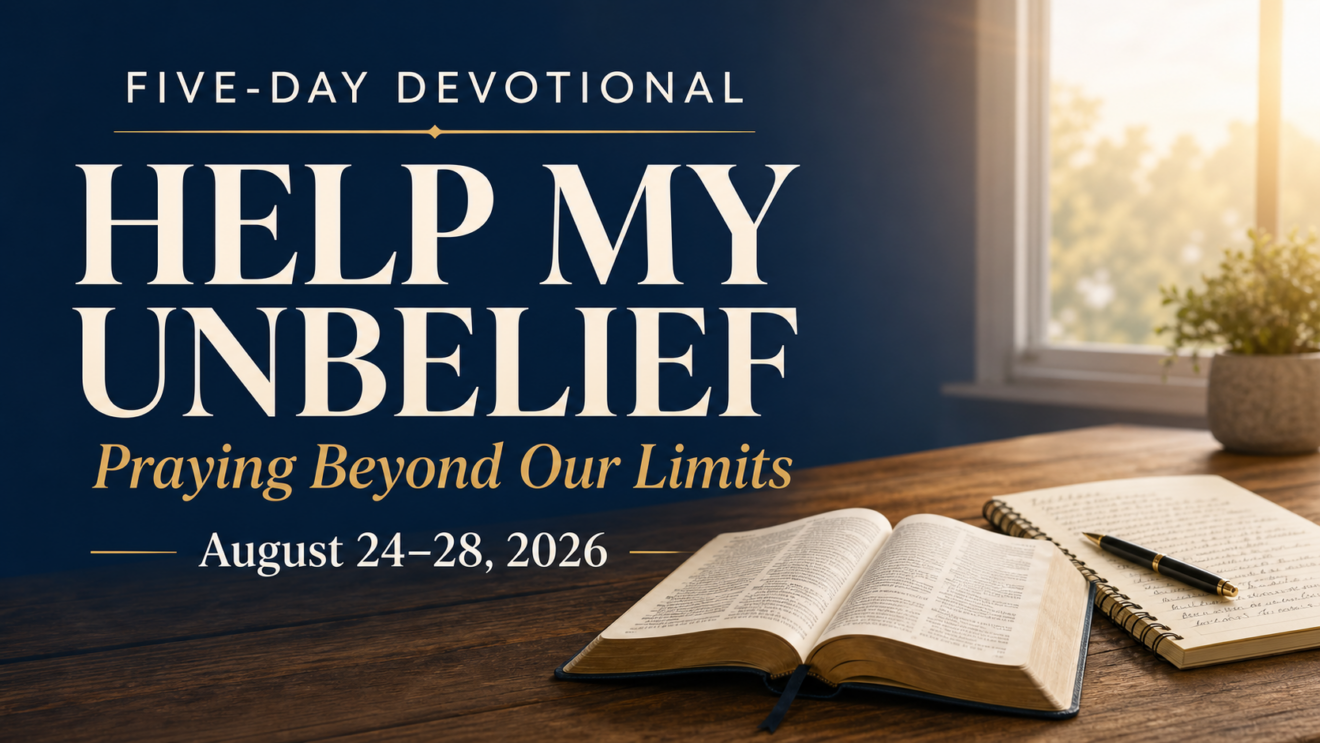 Praying Beyond Our Limitations - Sermon 3 (August 23, 2026)