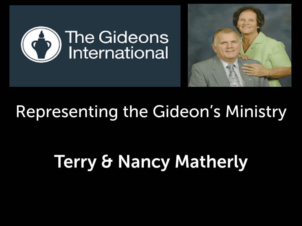 Gideon Sunday – 1.19.25