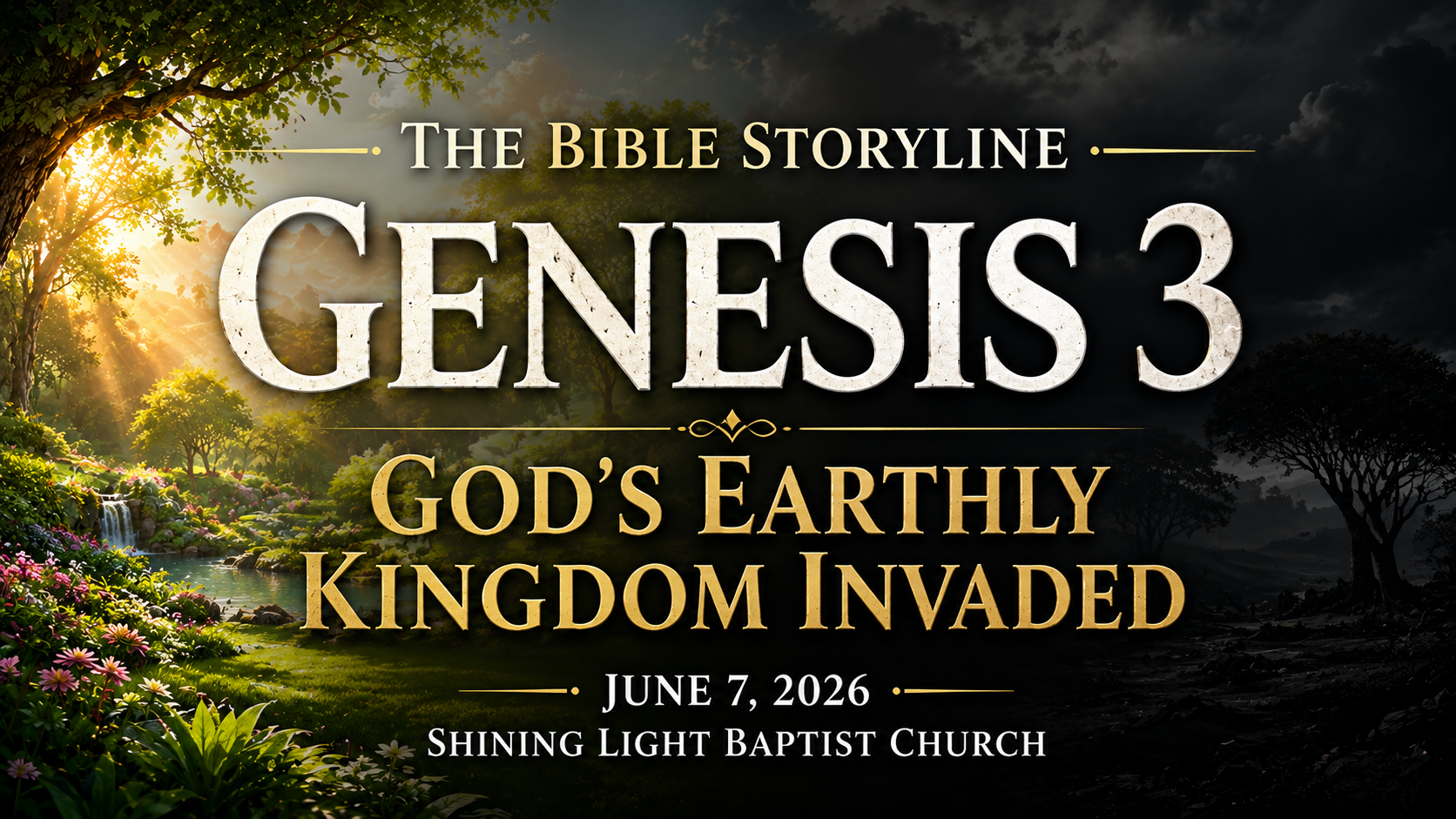 The Bible Storyline – Lesson 8 – June 7, 2026 – God’s Earthly Kingdom Invaded