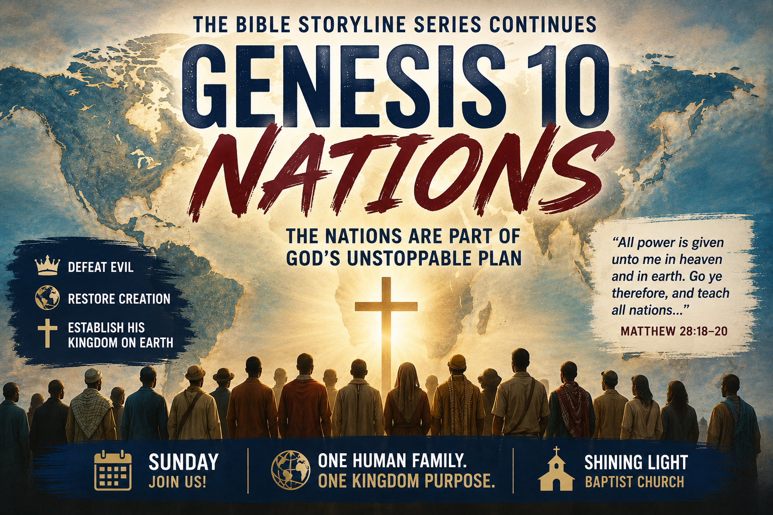 The Bible Storyline – Lesson 13 – September 6, 2026 – Gen 10